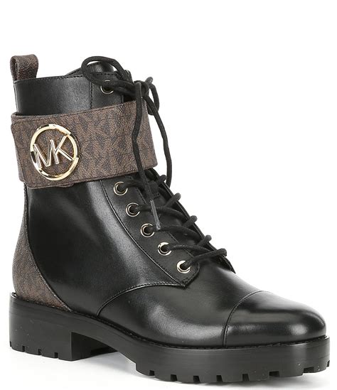 michael kors tan ankle boots|Michael Kors adjustable buckle boots.